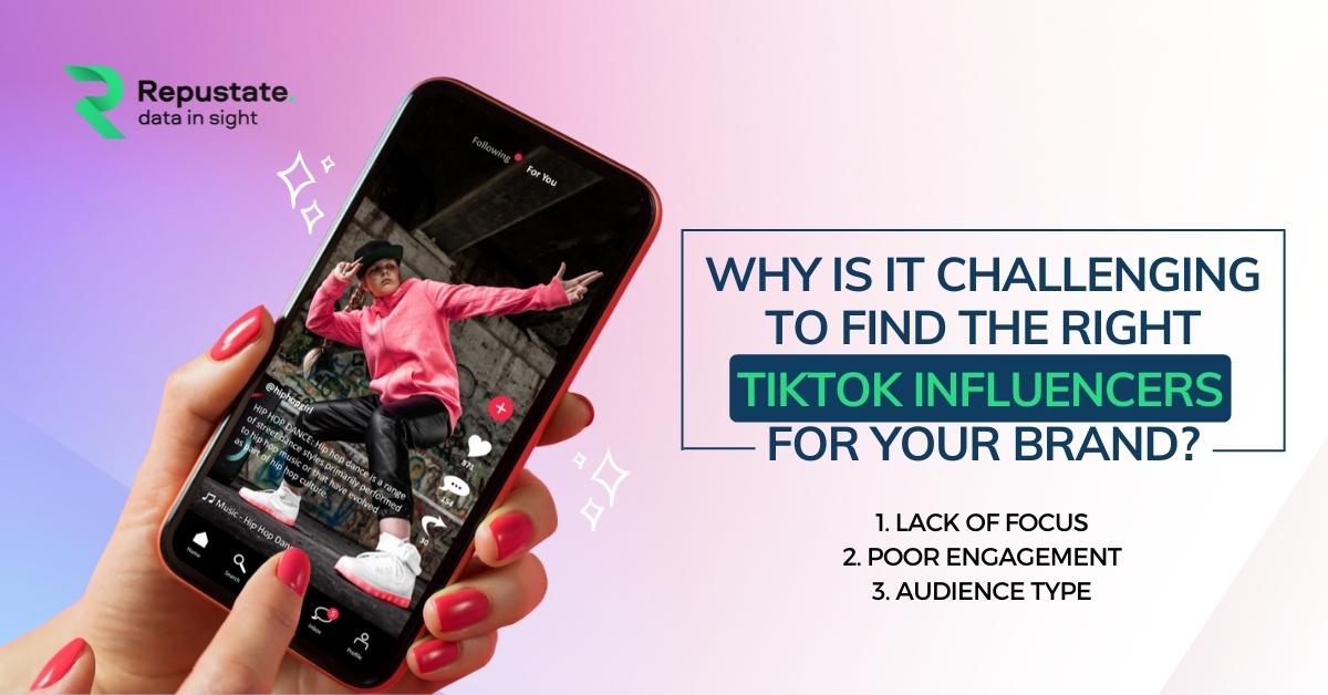 Challenges in finding TikTok influencers