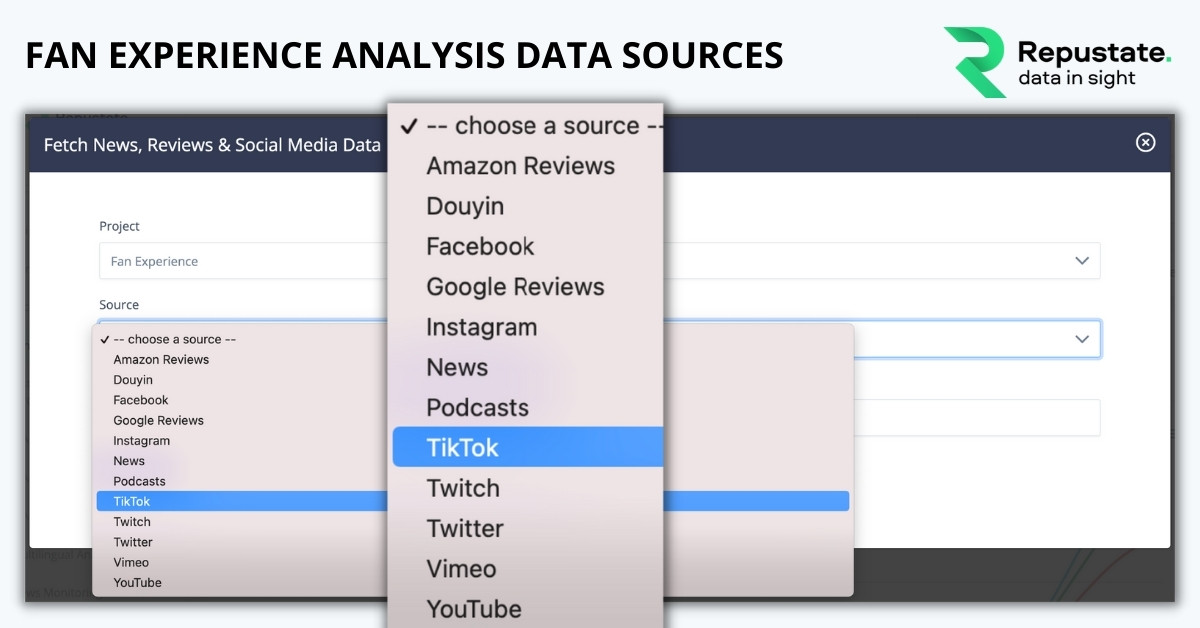 Fan Experience Data Sources