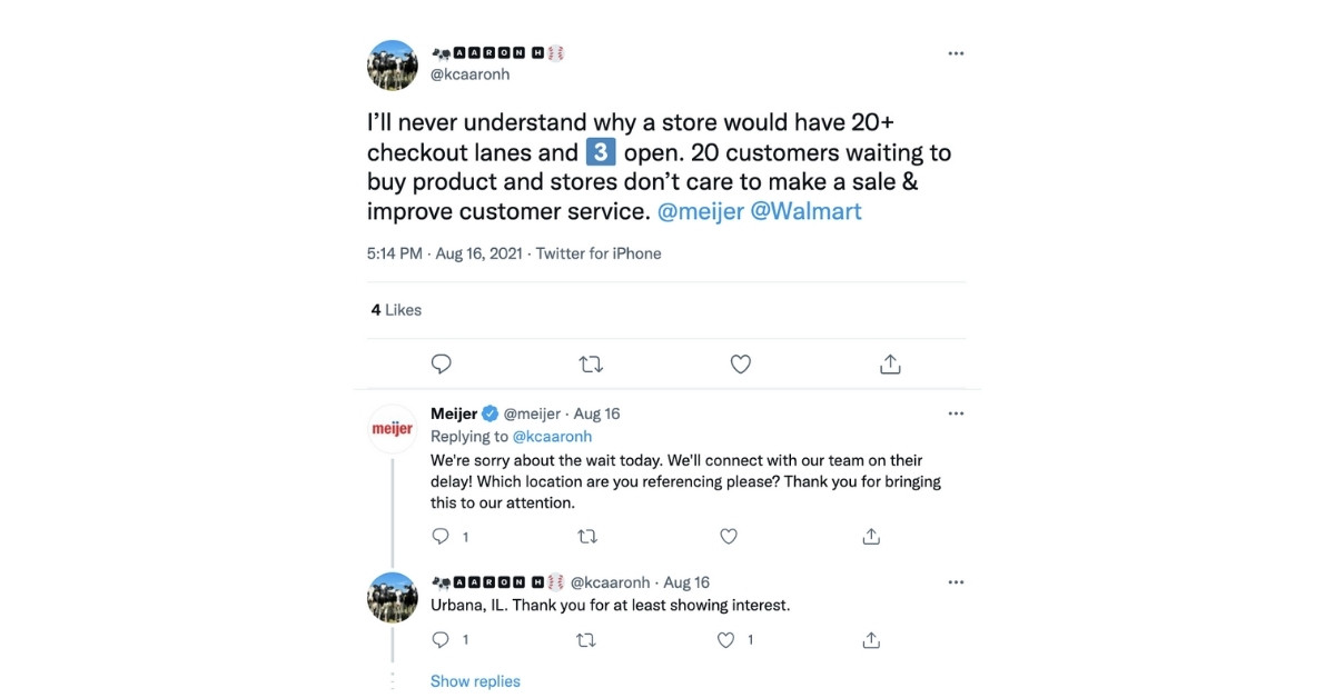 Meijer social listening