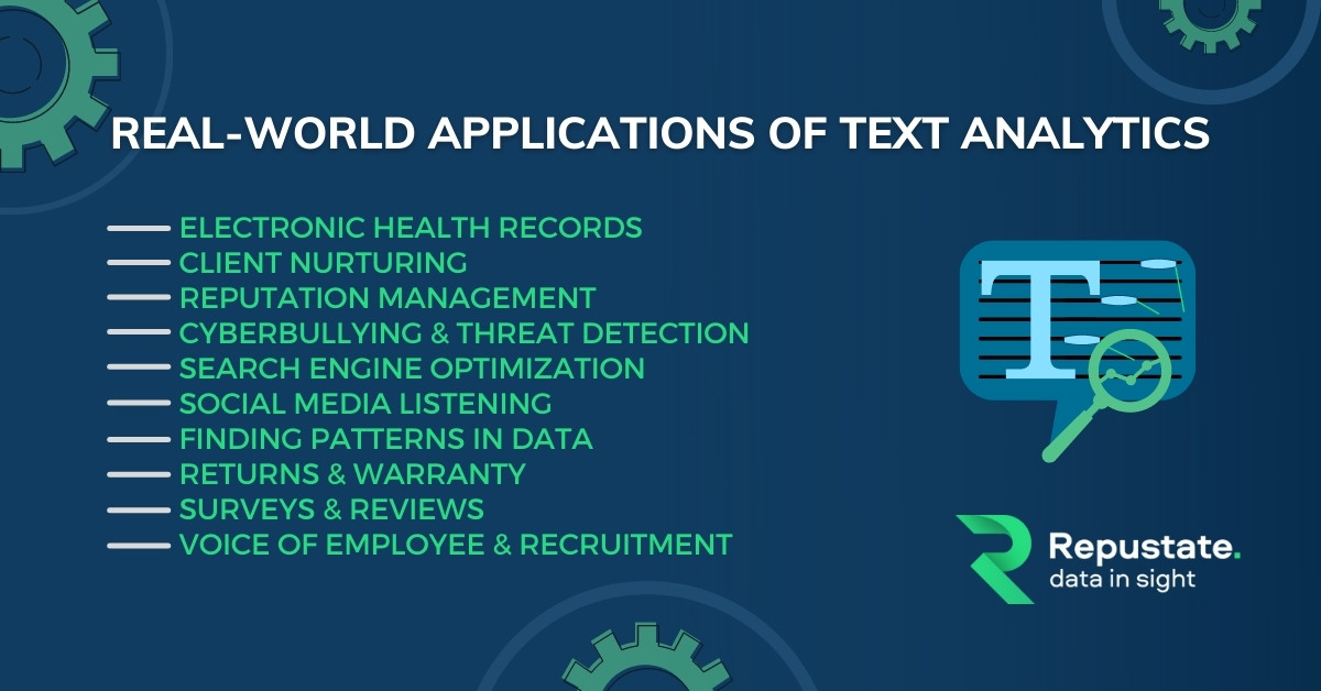 Text mining applications