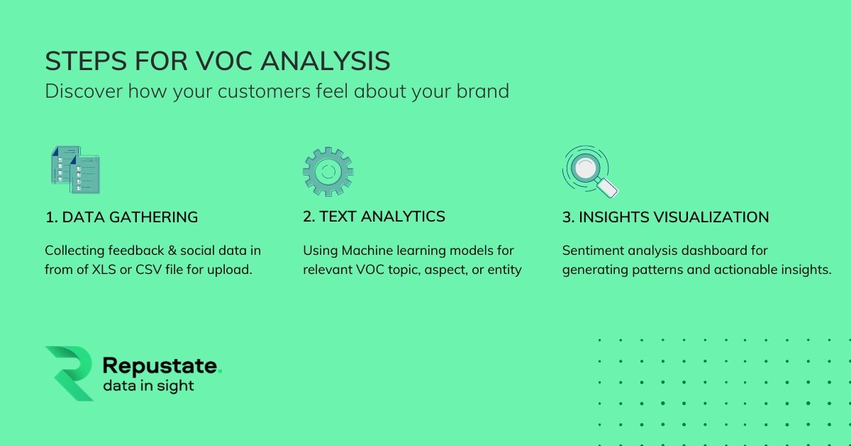 What are the steps for Voice of Customer Analysis