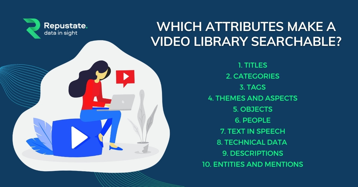 Video search attributes